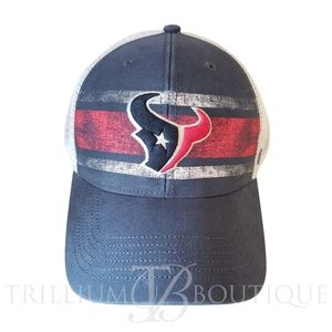'47 Men's Houston Texans Interlude MVP Vintage Navy Adjustable Hat Football NFL